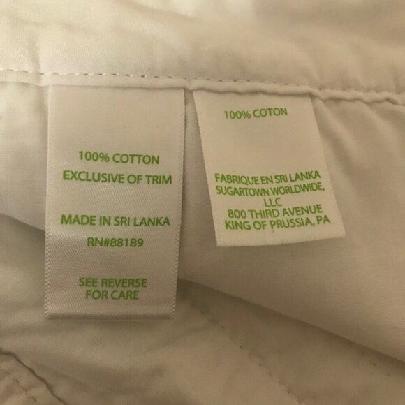 Lilly Pulitizer Women's 5" Buttercup Scallop Hem Short White Size 2 - Picture 5 of 8